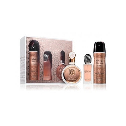 SET LATTAFA FAKHAR WOMEN 3 PCS